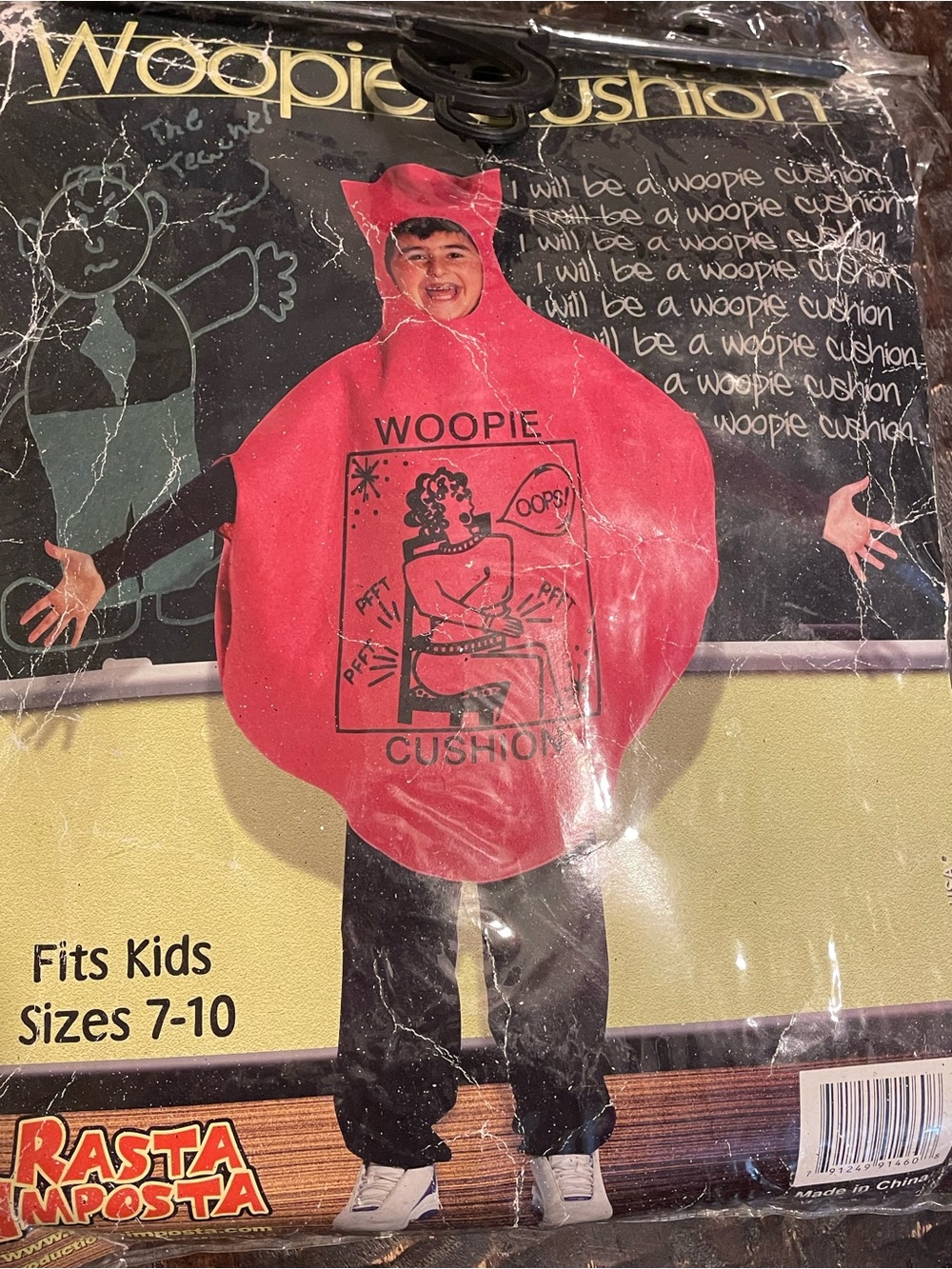 Halloween woopie cushion costume